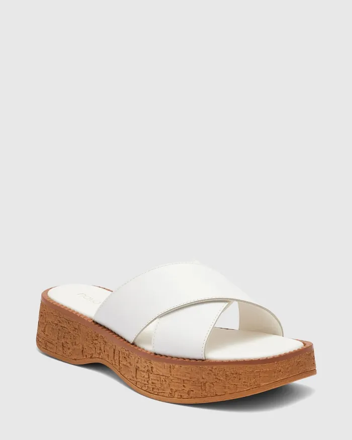 Slides NOVO Shoes Women VAVA WHITE