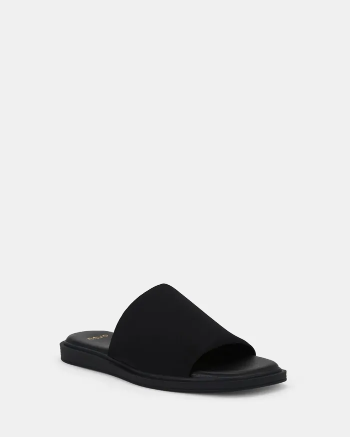 Slides TEANA BLACK Sandals 8211 NOVO Shoes Women