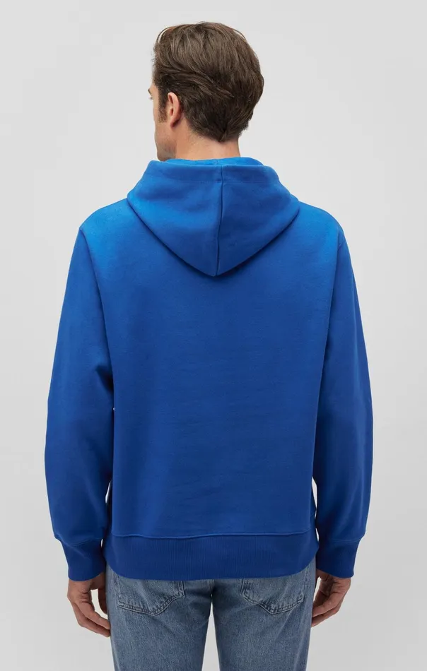 SnapButton Hoodie In True Blue Men Mavi Jeans Loungewear SnapButton Hoodie In True Blue Men Mavi Jeans Loungewear