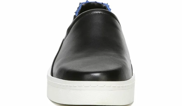 Sneakers Women Franco Sarto Franco Alma Slip On Sneaker Black Leather