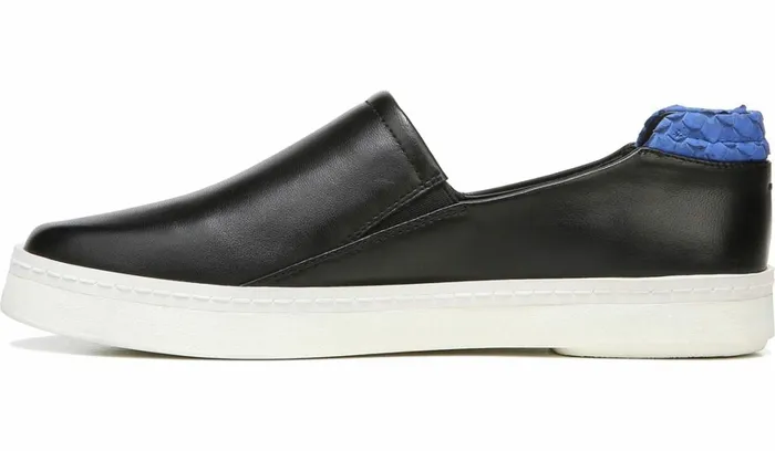 Sneakers Women Franco Sarto Franco Alma Slip On Sneaker Black Leather