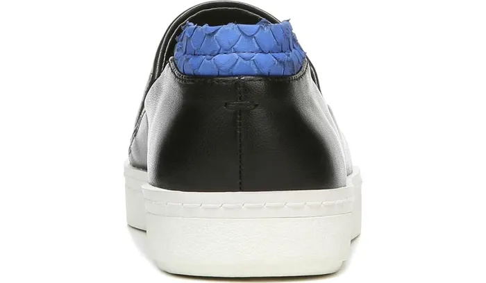 Sneakers Women Franco Sarto Franco Alma Slip On Sneaker Black Leather