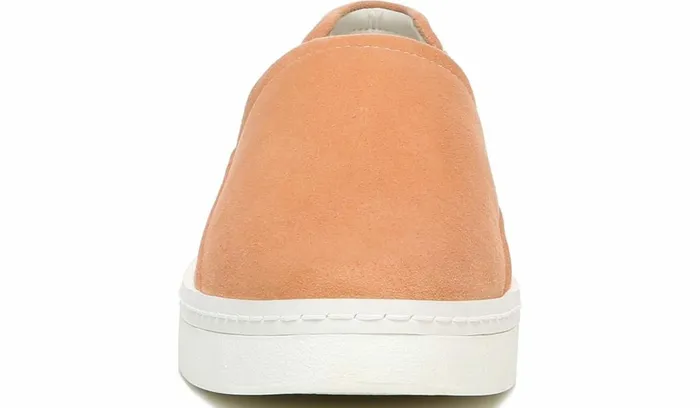 Sneakers Women Franco Sarto Franco Alma Slip On Sneaker Desert Coral Suede