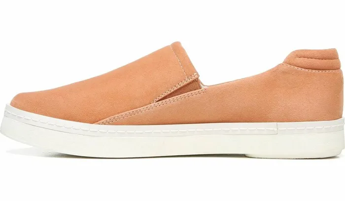 Sneakers Women Franco Sarto Franco Alma Slip On Sneaker Desert Coral Suede