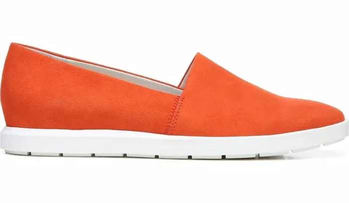 Sneakers Women Franco Sarto Franco Bonza Slip On Tangerine Suede