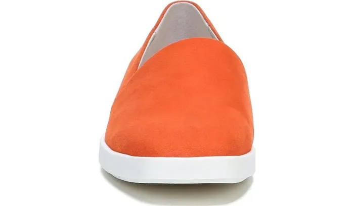 Sneakers Women Franco Sarto Franco Bonza Slip On Tangerine Suede