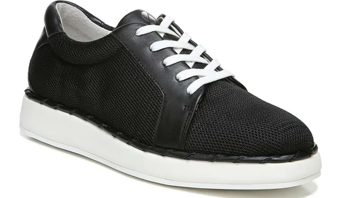 Sneakers Women Franco Sarto Sarto Quinn Sneaker Black Fabric