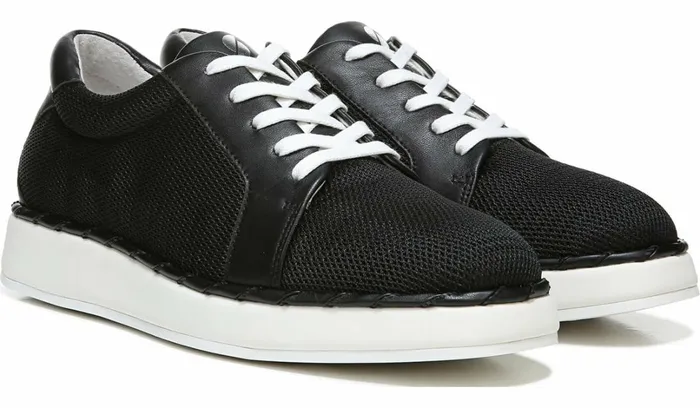 Sneakers Women Franco Sarto Sarto Quinn Sneaker Black Fabric