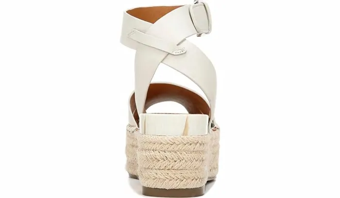 Spadrilles Women Franco Sarto Sarto Lexie Espadrille Platform Sandal Putty Leather