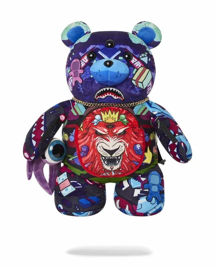SPRAYGROUND ASTRO TWILIGHT MONEYBEAR TEDDYBEAR BACKPACK Bags