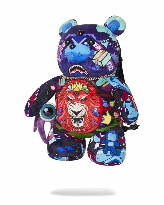 SPRAYGROUND ASTRO TWILIGHT MONEYBEAR TEDDYBEAR BACKPACK Bags