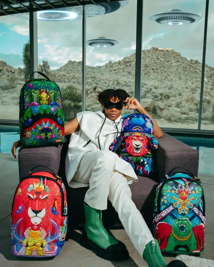 SPRAYGROUND ASTRO TWILIGHT MONEYBEAR TEDDYBEAR BACKPACK Bags