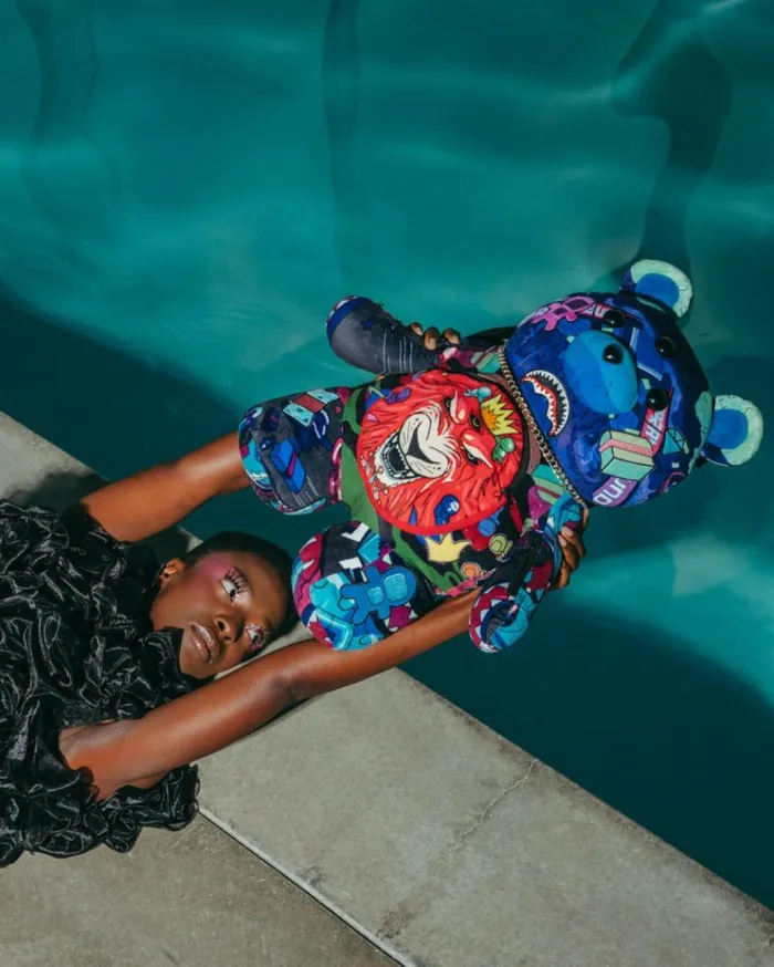 SPRAYGROUND ASTRO TWILIGHT MONEYBEAR TEDDYBEAR BACKPACK Bags