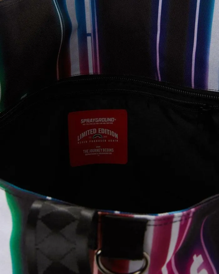 SPRAYGROUND CRYPTO STACKS TOTE Bags
