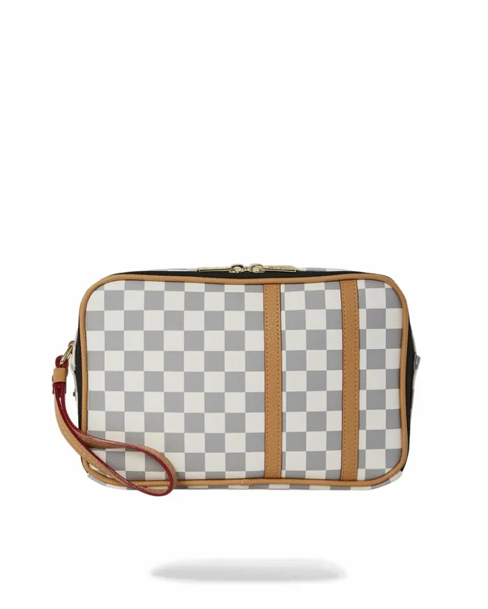 SPRAYGROUND HENNY LATTE BRICKSIDE TOILETRY BAG Bags