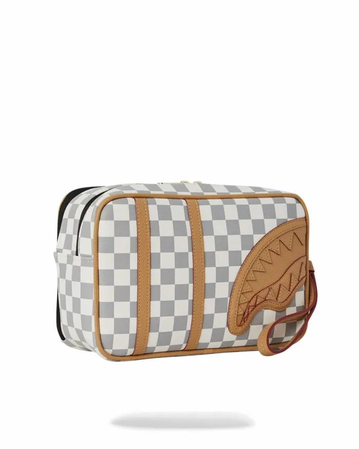SPRAYGROUND HENNY LATTE BRICKSIDE TOILETRY BAG Bags