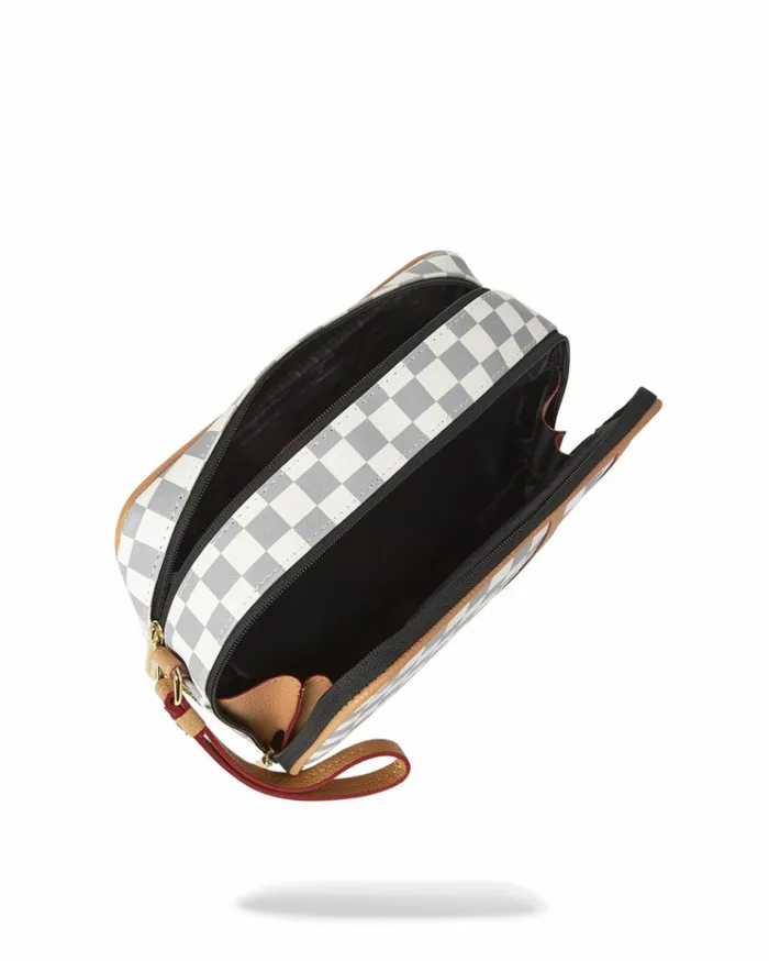 SPRAYGROUND HENNY LATTE BRICKSIDE TOILETRY BAG Bags
