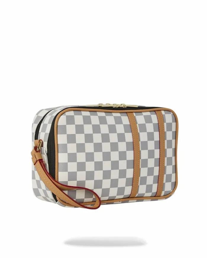 SPRAYGROUND HENNY LATTE BRICKSIDE TOILETRY BAG Bags