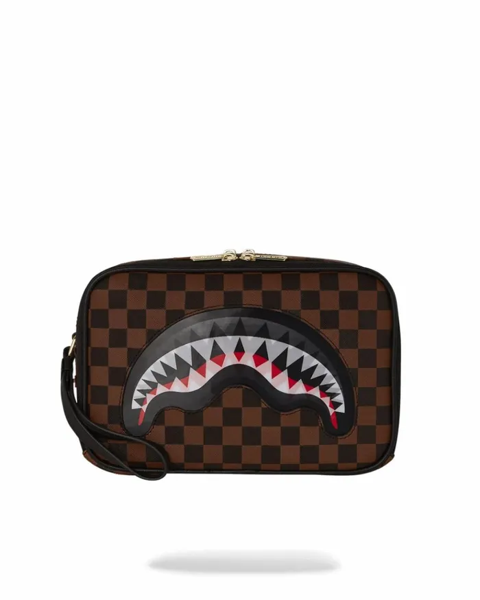 SPRAYGROUND LENTICULAR EFFECTS BRICKSIDE TOILETRY BAG Bags