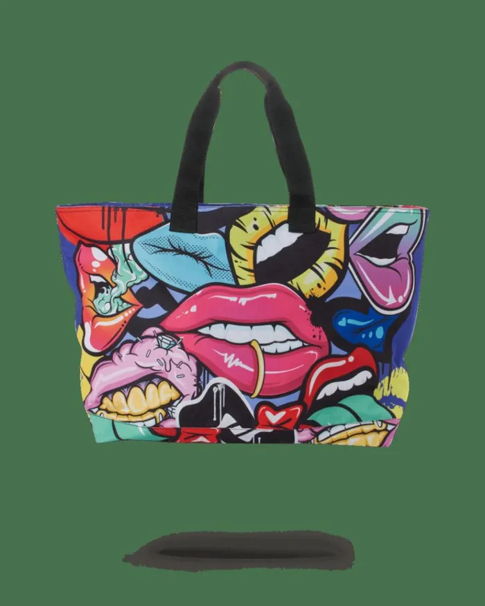 SPRAYGROUND LIP SERVICE BEACH TOTE Bags