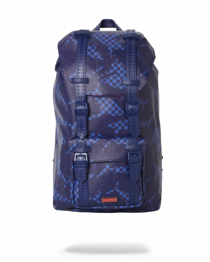 SPRAYGROUND SHARK CHECK BLUE HILLS BACKPACK Bags