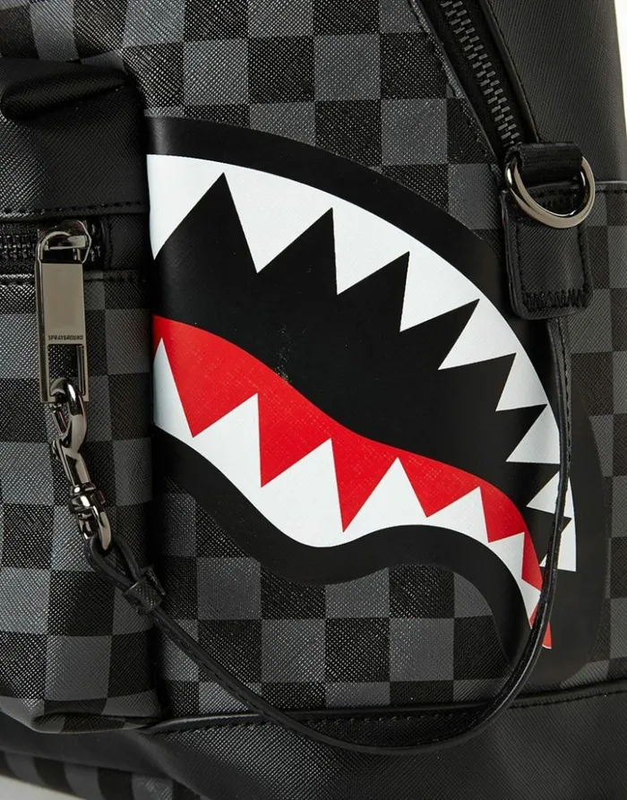 SPRAYGROUND SHARKS IN PARIS BLACK CHECKERED EDITION Bags