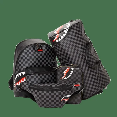 SPRAYGROUND SHARKS IN PARIS BLACK CHECKERED EDITION Bags