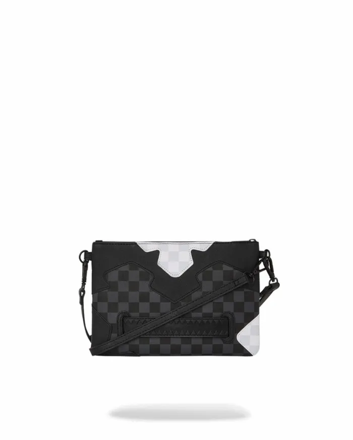 SPRAYGROUND TRIPLE DECKER HEIR TO THE THRONE CROSSOVER CLUTCH Bags