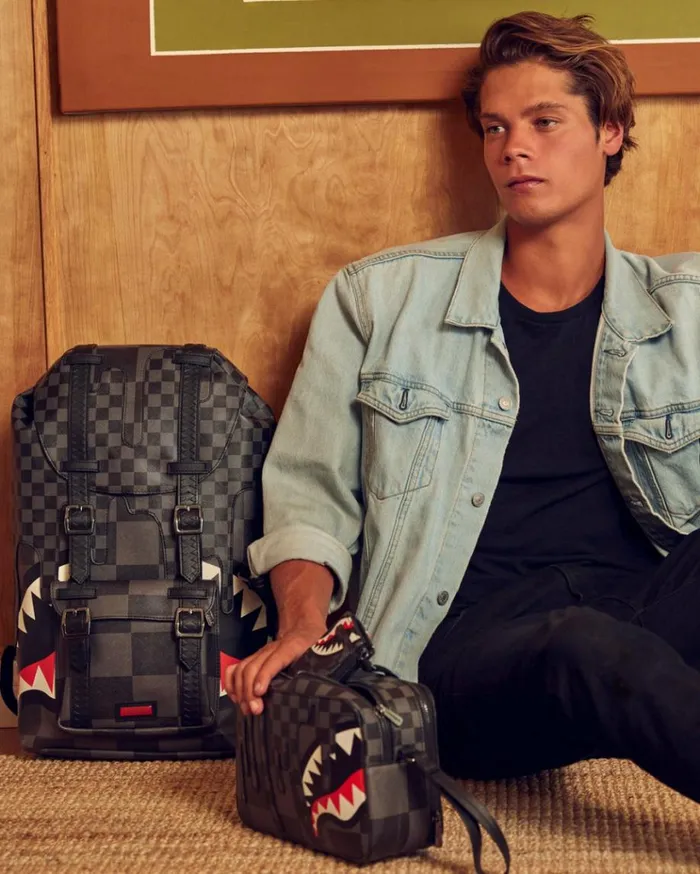 SPRAYGROUND XTC GREY SHARKS IN PARIS HILLS BACKPACK Bags