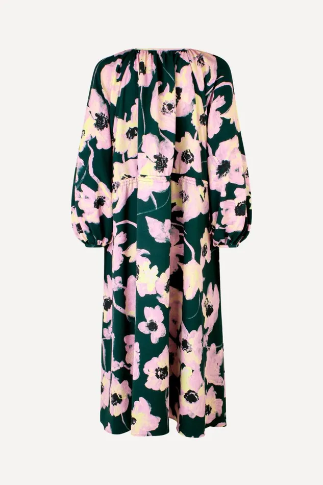 Stine Goya Dresses Heather Dress 8211 Filigran Flower Green 8211 Women