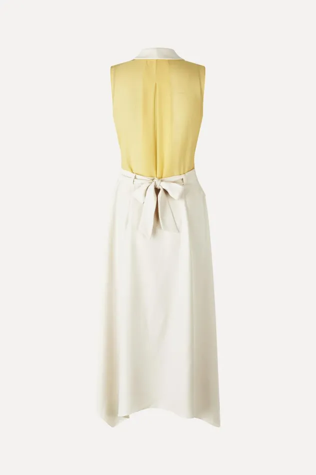 Stine Goya Dresses Tailored Handkerchief Dress 8211 Ivory Cornsilk 8211 Women