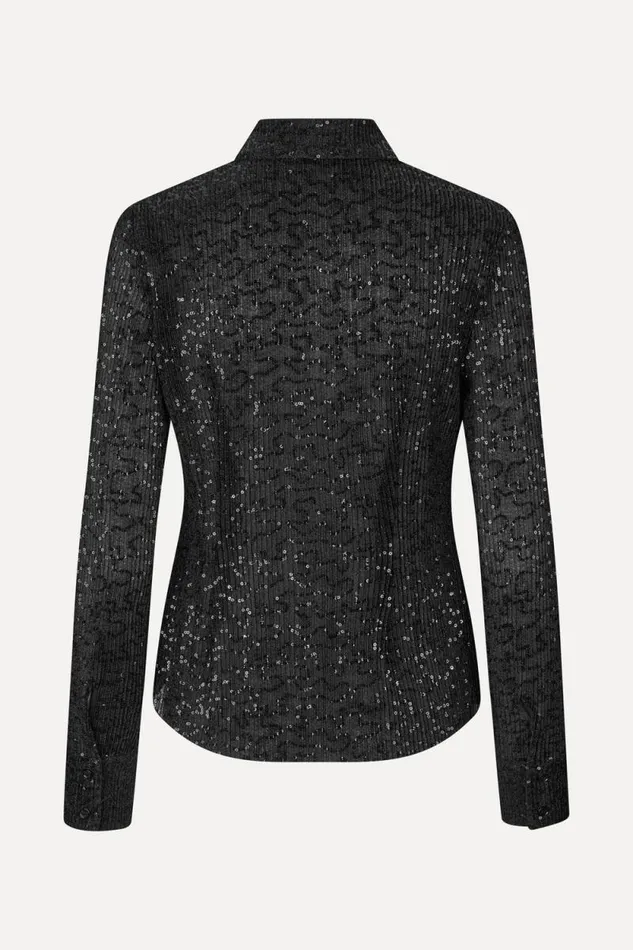 Stine Goya Exclusives Long Sleeve Buttondown 8211 Black 8211 Women