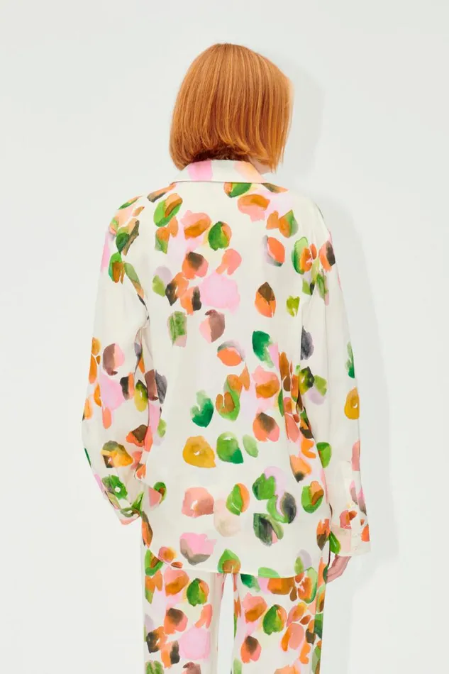 Stine Goya Exclusives SGSophia Shirt 8211 Watercolor Buds 8211 Women