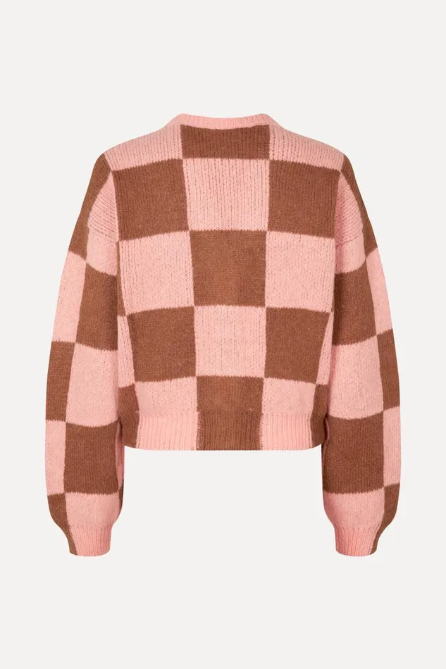 Stine Goya Knitwear SGAmara Cardigan 8211 Rosewood 8211 Women