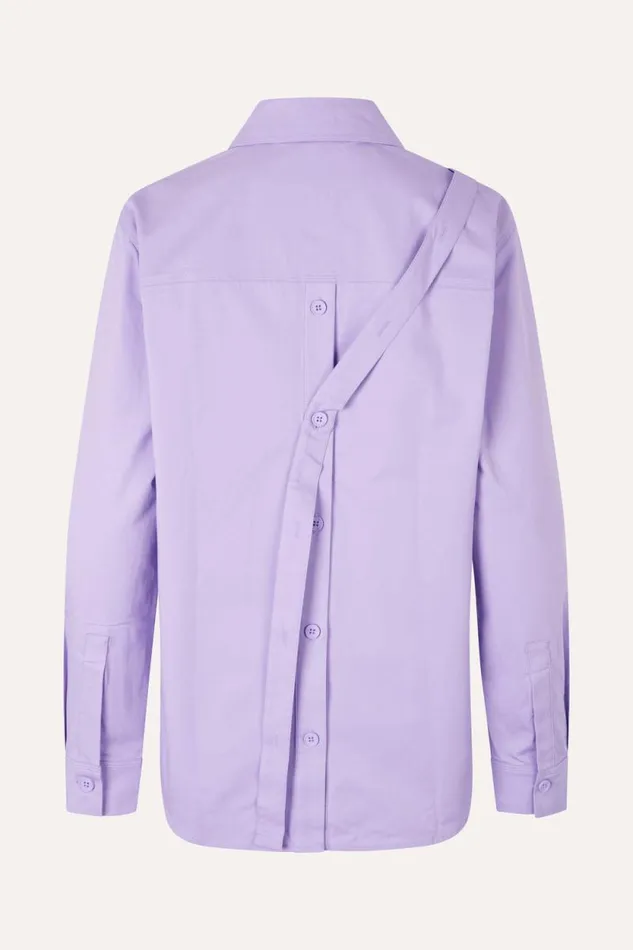 Stine Goya Tops and Shirts SGMartina Shirt 8211 Lavender 8211 Women
