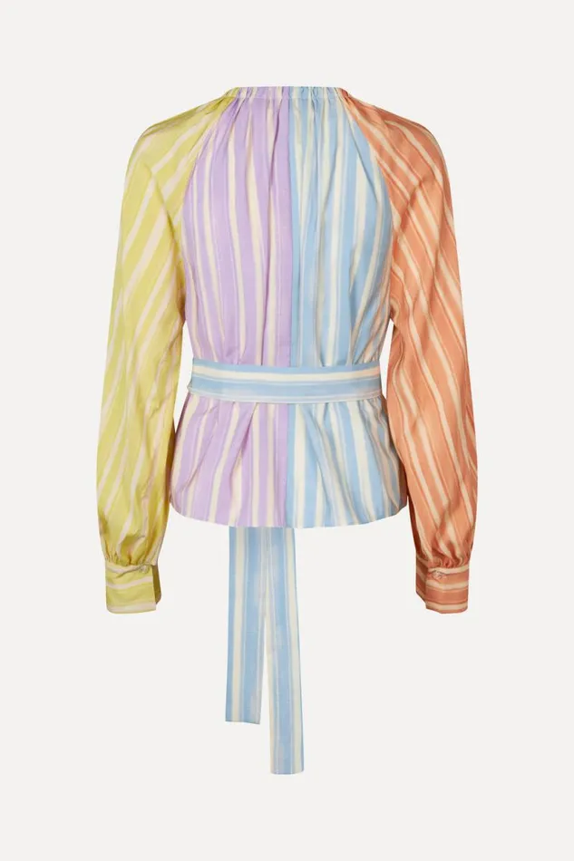 Stine Goya Tops and Shirts SGVianna Blouse 8211 Summer Stripes 8211 Women