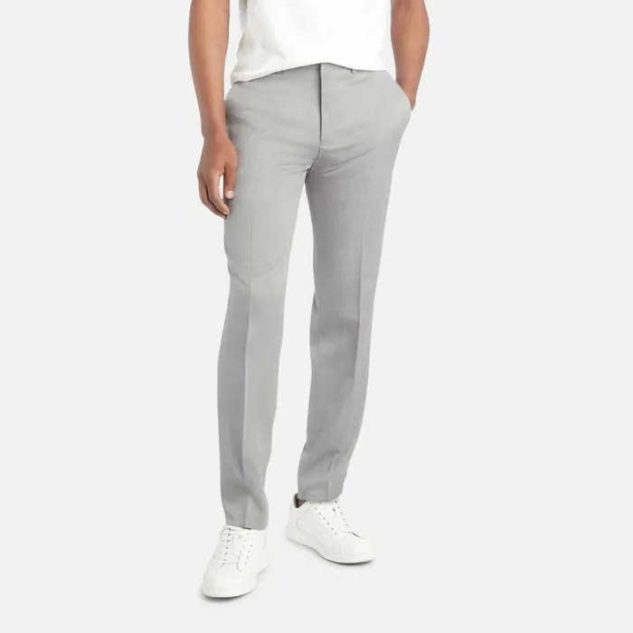 Stretch Urban Heather Slim Fit Flex Waistband Flat Front Dress Pant Htr Grey Men Kenneth Cole Bottoms Stretch Urban Heather Slim Fit Flex Waistband Flat Front Dress Pant Htr Grey Men Kenneth Cole Bottoms
