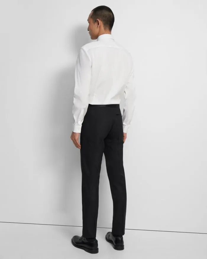 Suits Men Theory Mayer Tuxedo Pant In Stretch Wool Black