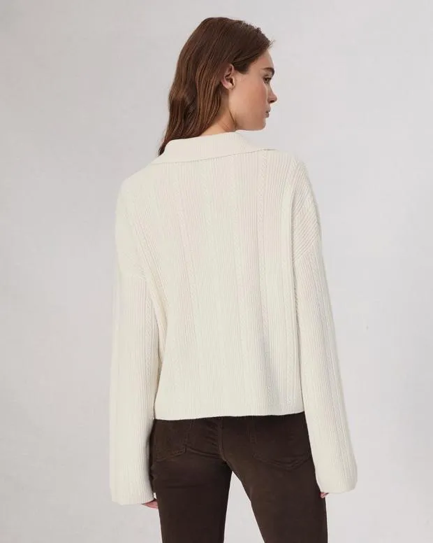 Sweaters and Sweatshirts Women Rag and Bone Maud Cashmere Cardigan Ivory