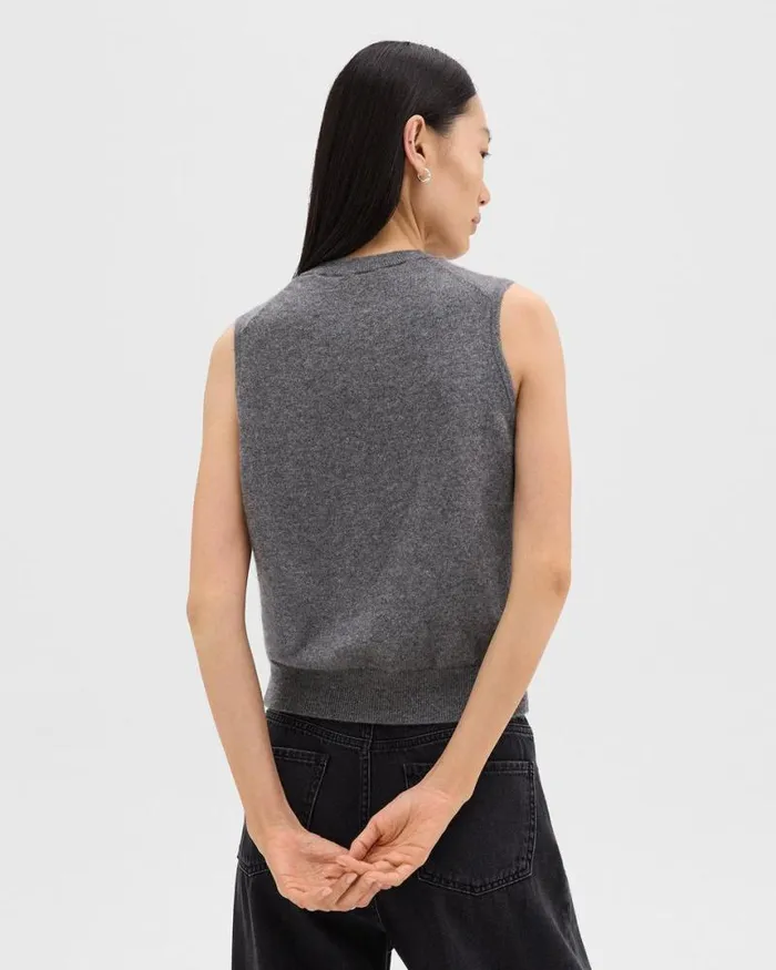 Sweaters Cardigans Women Theory Sweater Shell In Cashmere Husky Sweaters Cardigans Women Theory Sweater Shell In Cashmere Husky