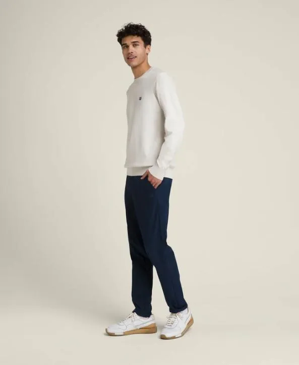 Sweaters Men Wilson Clubhouse Crewneck Sweater Stone Sweaters Men Wilson Clubhouse Crewneck Sweater Stone