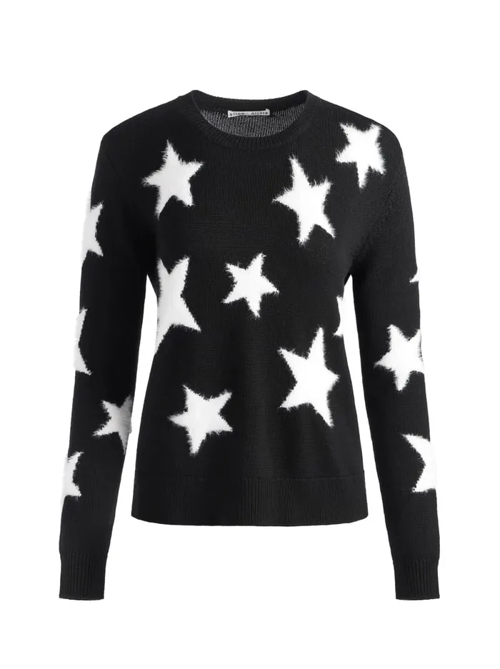 Sweaters Women Alice Olivia Andora Pullover Blacksoft White