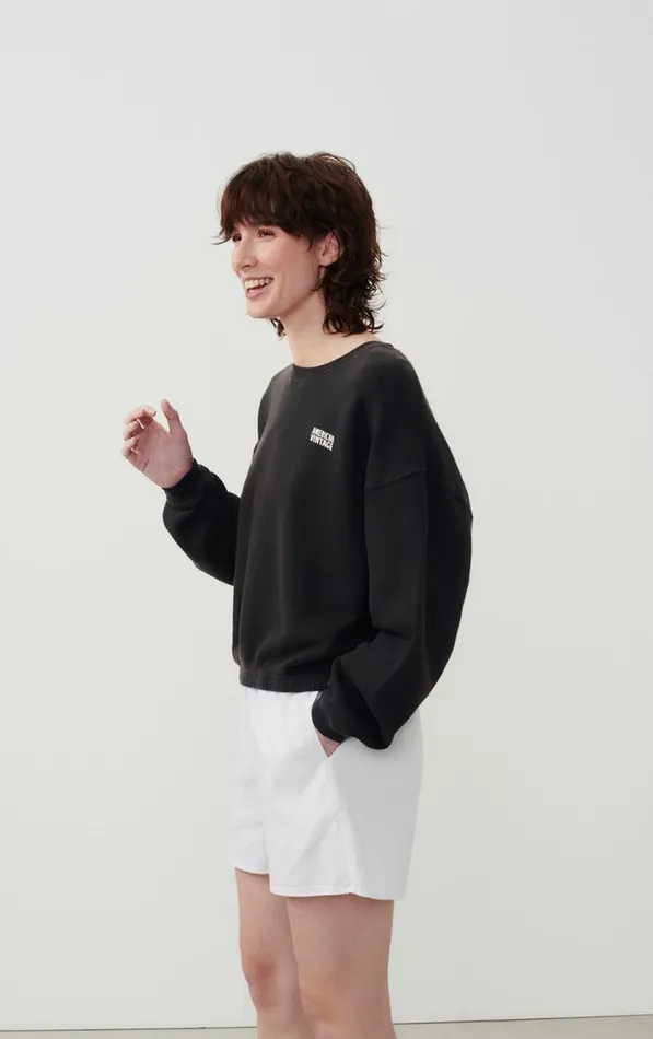 Sweatshirt Izubird Vintage Licorice Women American Vintage Sweatshirts Sweatshirt Izubird Vintage Licorice Women American Vintage Sweatshirts