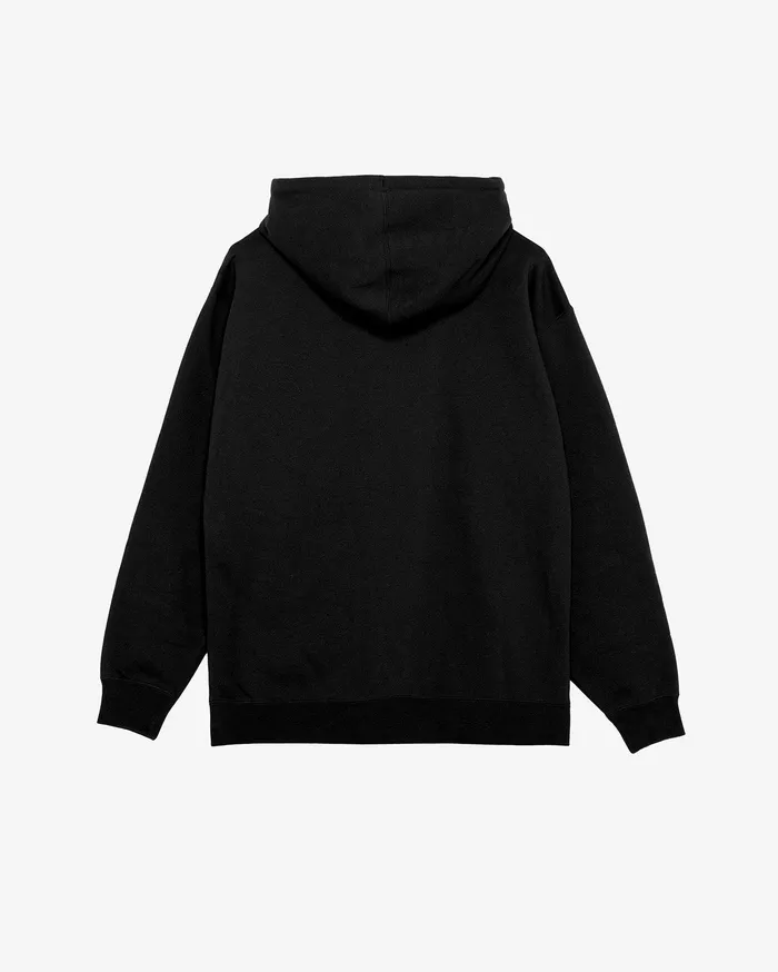 SWEATSHIRTS Men OBEY Clothing DOUBLE EXCLAMATION PULLOVER Black