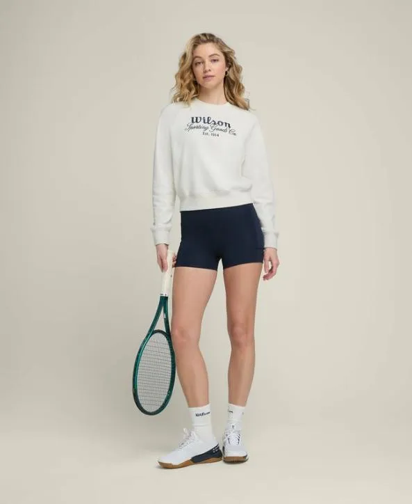 Sweatshirts Women Wilson Sideline Crew Sandrift