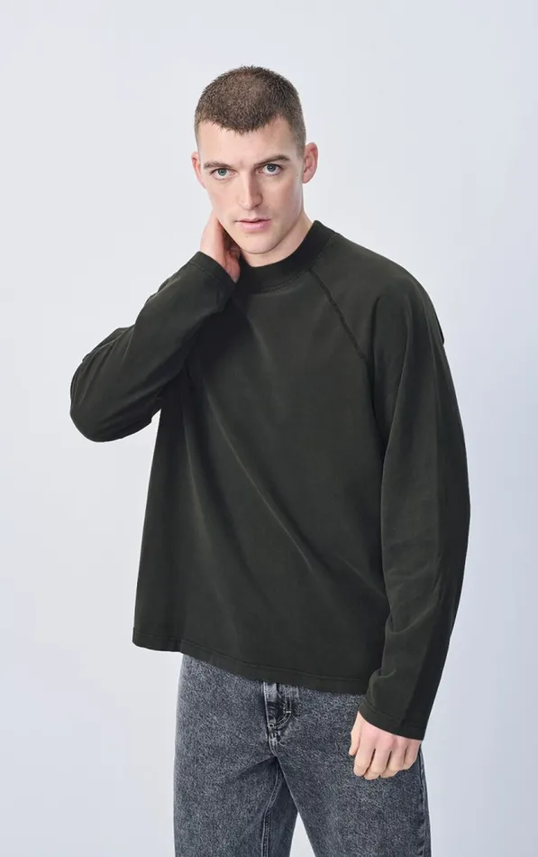 TShirt Fazy Vintage Carbon Men American Vintage Long Sleeve TShirts