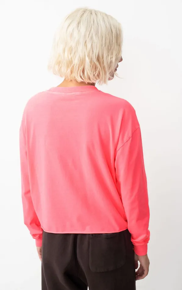 TShirt Pymaz Fluorescent Hortensia Women American Vintage Long Sleeve TShirts TShirt Pymaz Fluorescent Hortensia Women American Vintage Long Sleeve TShirts