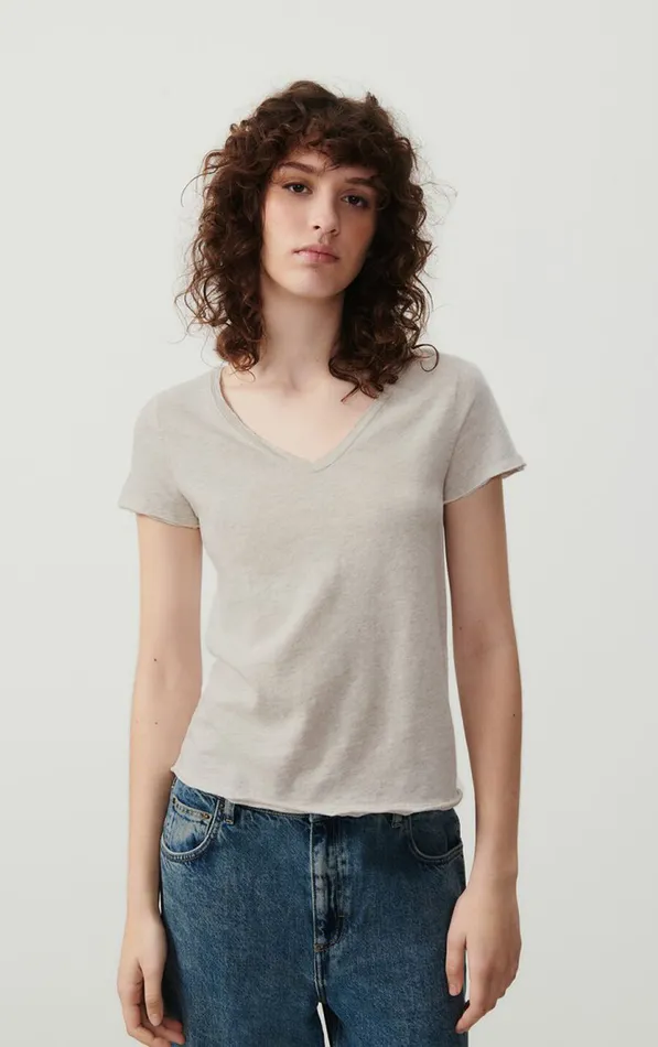 TShirt Sonoma Polar Melange Women American Vintage Short Sleeve TShirts