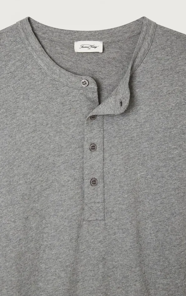 TShirt Vupaville Heather Grey Men American Vintage Long Sleeve TShirts TShirt Vupaville Heather Grey Men American Vintage Long Sleeve TShirts