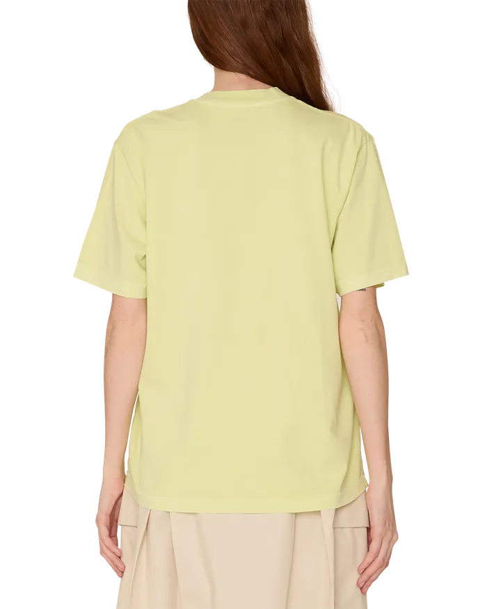 TSHIRTS OBEY Clothing Women BULLDOG MAXINE PIGMENT TSHIRT Pigment Shadow Lime